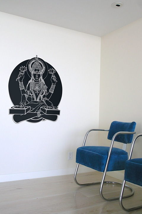 Sticker mural exclusif Bodhisattva par Upper Playground 