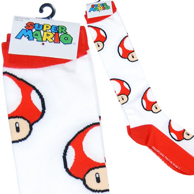 Chaussettes Nintendo Toad Rouge -  Super Mario  6,50 € - Stickboutik.com