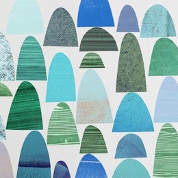 Stickers Design et Papier Peint Adhsif Skyline par Rex Ray - Stickers muraux Design originaux et indits