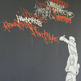 Stickers Pop Art et Street Art Hand Signs par Upper Playground - Stickers muraux Pop Art & Street Art originaux et indits